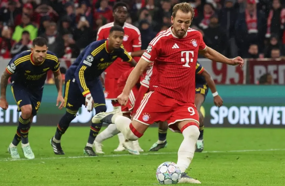 Bayern e Arsenal empatam em jogaço válido pela UCL
